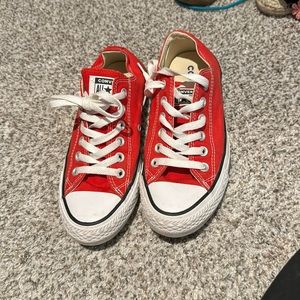 Red converse